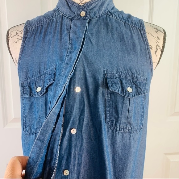 Hope & Harlow Hidden Button Down Shirt Dress - Picture 5 of 11